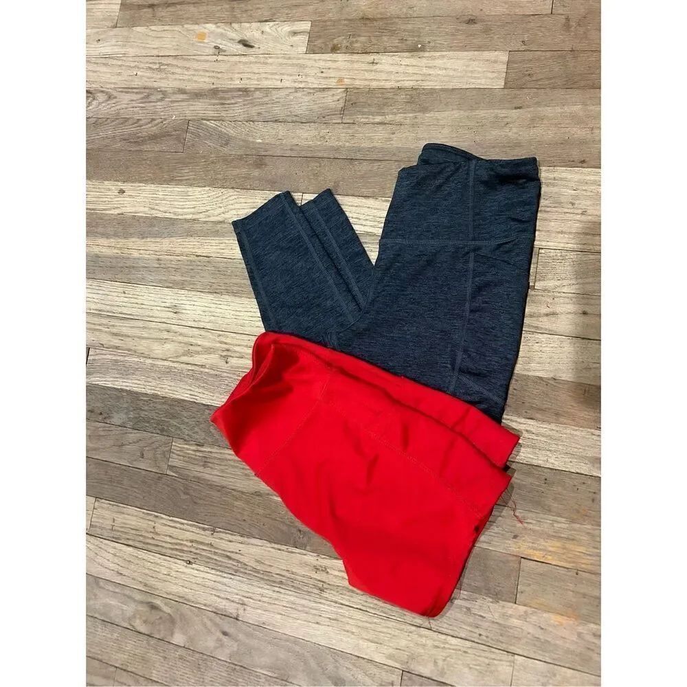 Bundle of activewear leggings and shorts size small